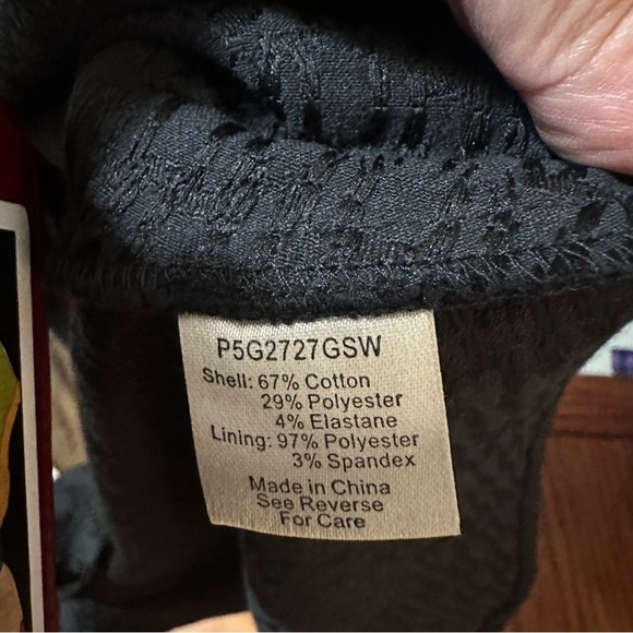 Parker Twisp Combo Dress in Black size Small - Picture 4 of 4